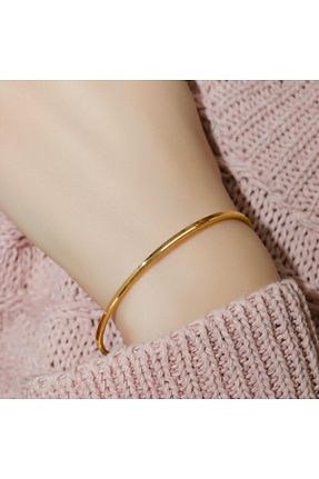 النگو زرد زنانه 8 عیار aytekgold - کد 881912181