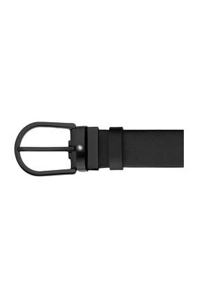 کمربند مشکی مردانه Mont Blanc - کد 854150824