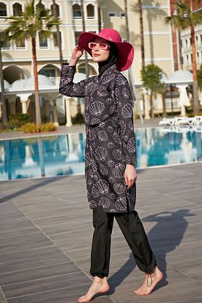 مایو حجاب مشکی زنانه ساده Remsa Mayo - کد 100287044