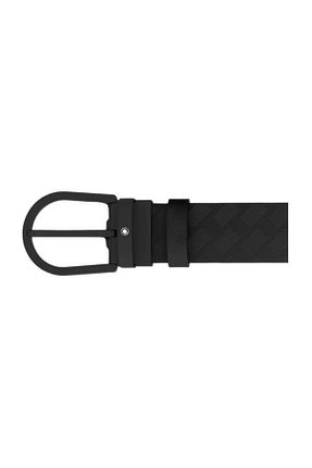 کمربند مشکی مردانه Mont Blanc - کد 854151287