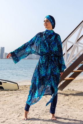 رویه بیکینی سرمه ای زنانه پلی استر Remsa Mayo - کد 836498762