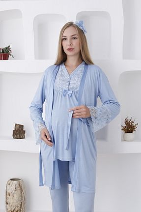 ست بارداری آبی زنانه ERDENİZ TEKSTİL - کد 881914798