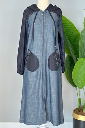 کت حجاب سرمه ای زنانه رگولار Lale Butik - کد 815148988