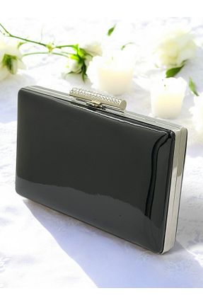 کیف مجلسی مشکی زنانه چرم مصنوعی Gloriys Ayakkabı & Çanta - کد 881918135