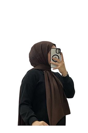 شال قهوه ای زنانه جاز LOSYANA - کد 881928727