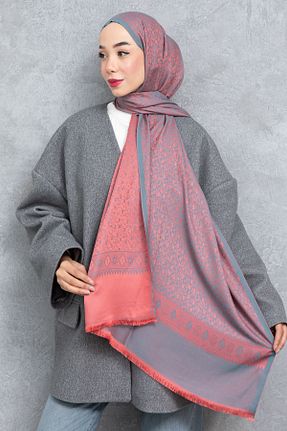 شال طوسی زنانه کشمیر HanBaba - کد 881935928