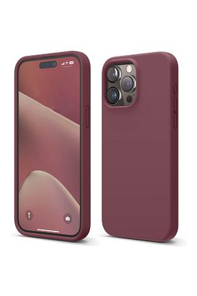 کاور و قاب زرشکی iPhone 12 Pro Max Merwish - کد 683095992