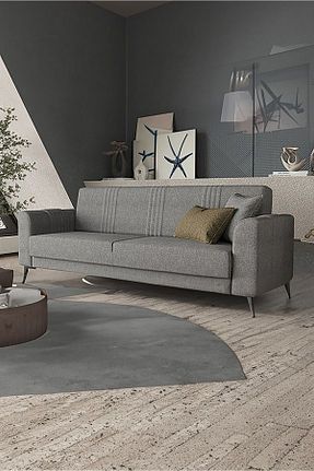 کاناپه طوسی Yataklı ve bazalı Modalife - کد 881940834