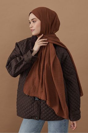 شال قهوه ای زنانه Modakaşmir - کد 881969951