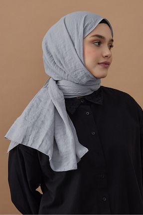 شال طوسی زنانه Modakaşmir - کد 881969885