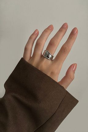 انگشتر جواهر طوسی زنانه Okko Store - کد 881977146