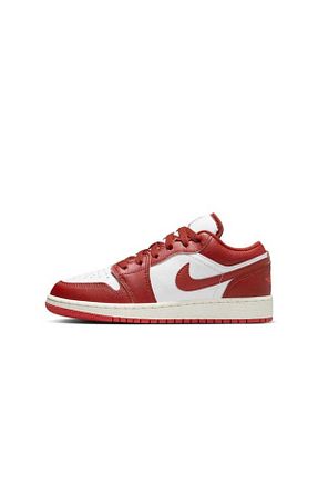 کفش بسکتبال قرمز بچه گانه چرم مصنوعی Nike - کد 881981754
