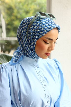 روسری رنگی 90 x 90 Silk Home - کد 882561878