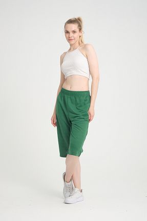 شلوارک و برمودا سبز زنانه رگولار Superlife - کد 833827209