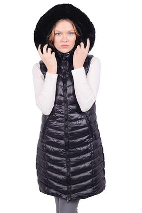 جلیقه مشکی زنانه رگولار Rays - کد 882052759