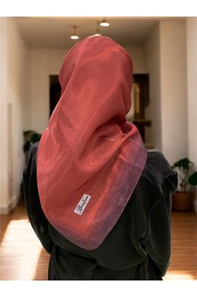 روسری صورتی پنبه پلی استر Bona Sera - کد 834038028