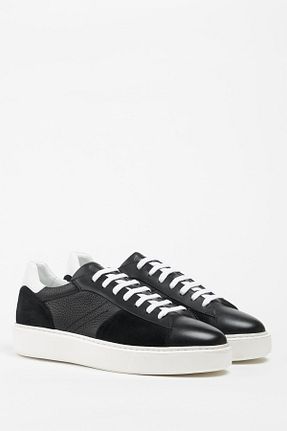 کفش اسنیکر رنگی مردانه چرم اصل Galliano Shoes - کد 826827761