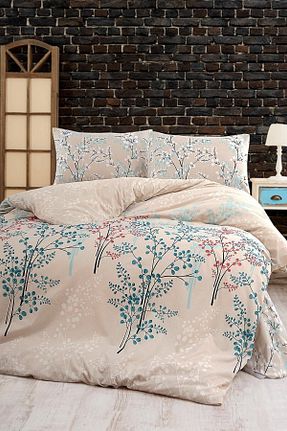 روتختی دونفره بژ پنبه ای LaLiva - کد 86021909