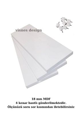 محصول دکوراسیون دیوار سفید چوب VISNES - کد 858950809