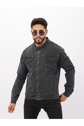 کت طوسی مردانه رگولار WKM - کد 870698112