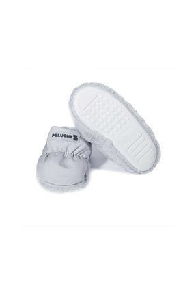 دمپائی طوسی زنانه پارچه ای Peluche - کد 882133113