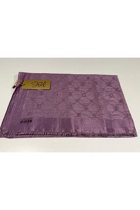 شال بنفش زنانه پنبه ای Aker - کد 882122564
