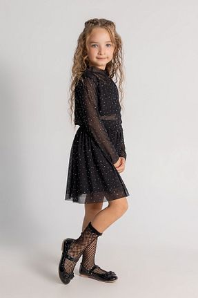 ست بالاتنه و پائین تنه مشکی بچه گانه بافتنی HAUSEkids - کد 882176950