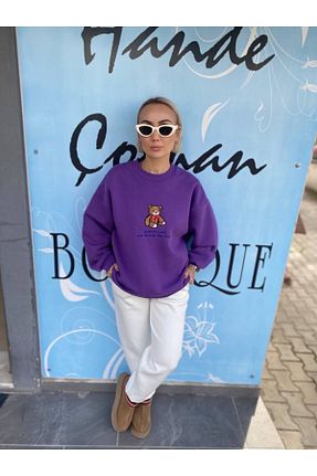 شلوار کرمگن سفید زنانه رگولار HANDE ÇOLPAN - کد 882181184