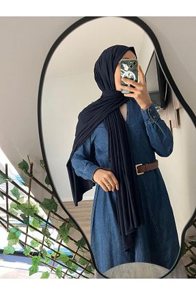 شال سرمه ای زنانه ویسکون Merwiss - کد 882183984