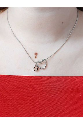گردنبند استیل ( فولاد ) متالیک زنانه استیل (فولاد) bijoux uniques - کد 884918391