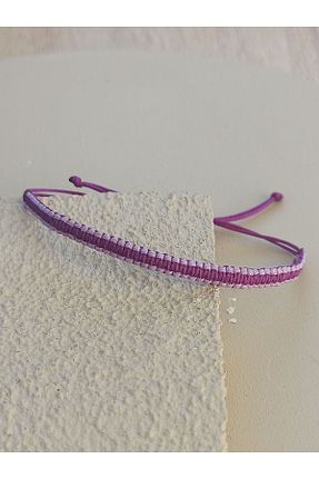 دستبند جواهر بنفش زنانه TREND - کد 832327957