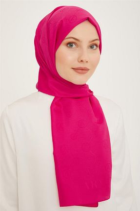 شال صورتی زنانه پلی استر Armine - کد 768157790