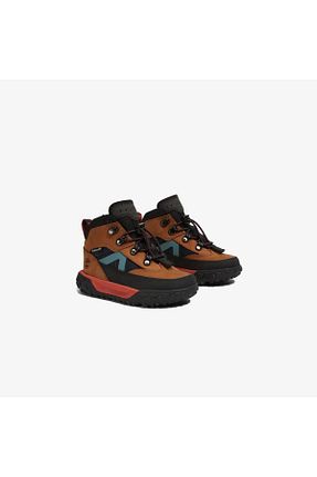 کفش اسنیکر بژ بچه گانه بند دار Timberland - کد 882238275