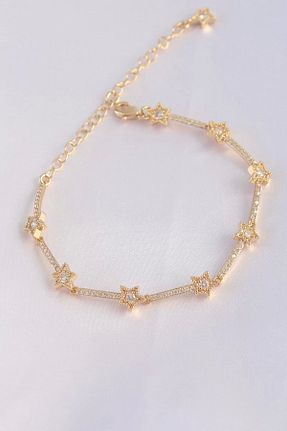 دستبند جواهر رنگی زنانه استیل (فولاد) Clariss - کد 882238138