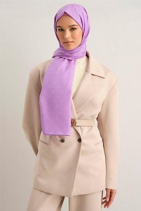 شال نارنجی زنانه پلی استر Armine - کد 809759979