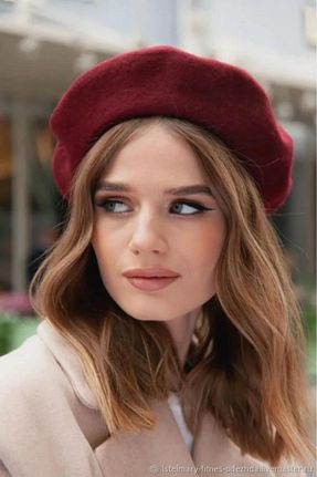 کلاه زرشکی زنانه پلی استر BAHELS - کد 882220732