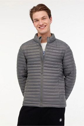 کاپشن طوسی مردانه پلی استر Lumberjack - کد 882203572