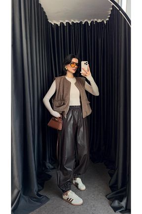 شلوار رنگی زنانه بافتنی HAZELANNA - کد 882269435