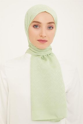 شال سبز زنانه پلی استر Armine - کد 839866238