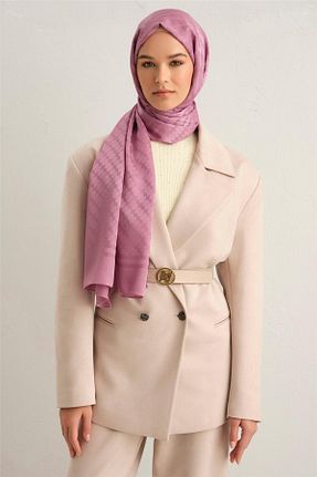 شال صورتی زنانه پلی استر Armine - کد 801733593