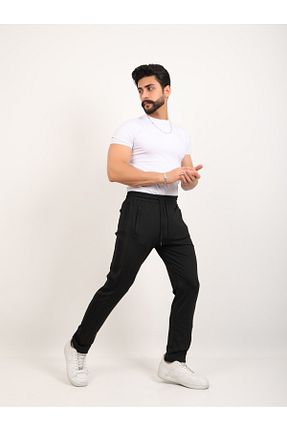 شلوار کرمگن مشکی مردانه رگولار MERTEX - کد 882264919