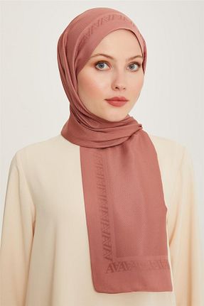 شال صورتی زنانه پنبه ای Armine - کد 861965774