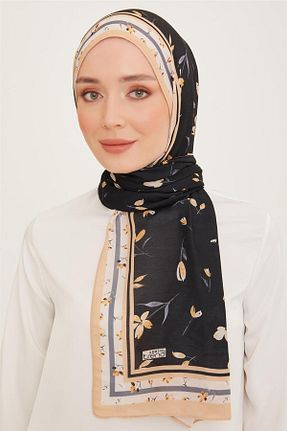 شال مشکی زنانه پلی استر Armine - کد 768132459