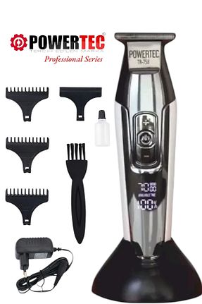ماشین اصلاح صورت طوسی Şarjlı Powertec - کد 34267212
