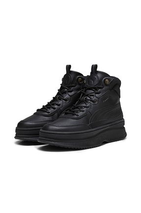 بوت / نیم بوت مشکی زنانه پاشنه تخت Puma - کد 756440417