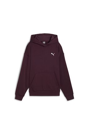 سوئیشرت اسپرت زرشکی زنانه رگولار Puma - کد 846189206