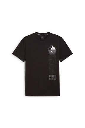 تیشرت مشکی مردانه Straight Puma - کد 843115712