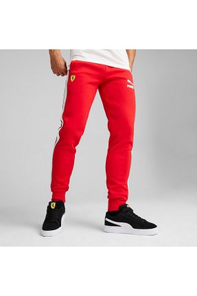 پائین تنه گرمکن اسپرت قرمز مردانه پاچه تنگ Puma - کد 869043180