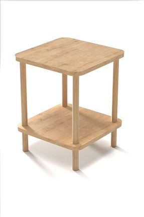 میز عسلی قهوه ای MDF DESENGO - کد 865032957