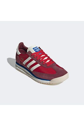 کفش پیاده روی زرشکی زنانه پارچه ای adidas - کد 830110669